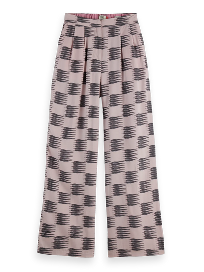 Eleni - High Rise Wide Leg Pajama Pants