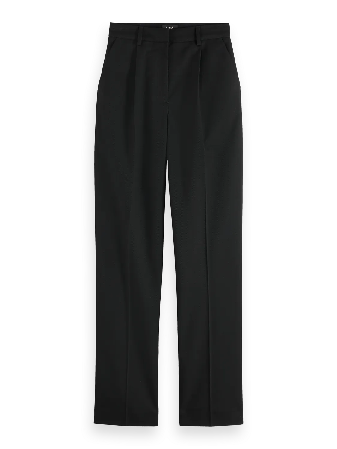 Robyn high rise relaxed gabardine tapered pant