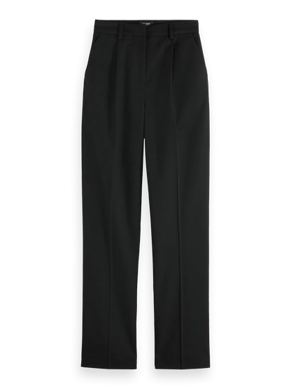 Robyn high rise relaxed gabardine tapered pant