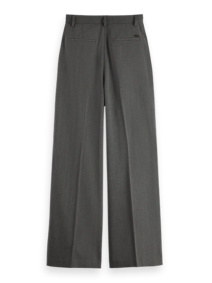 Rose high rise wide leg herringbone pant