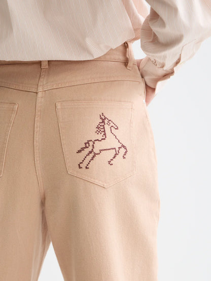 The Ripple - High Rise Straight Leg Pants
