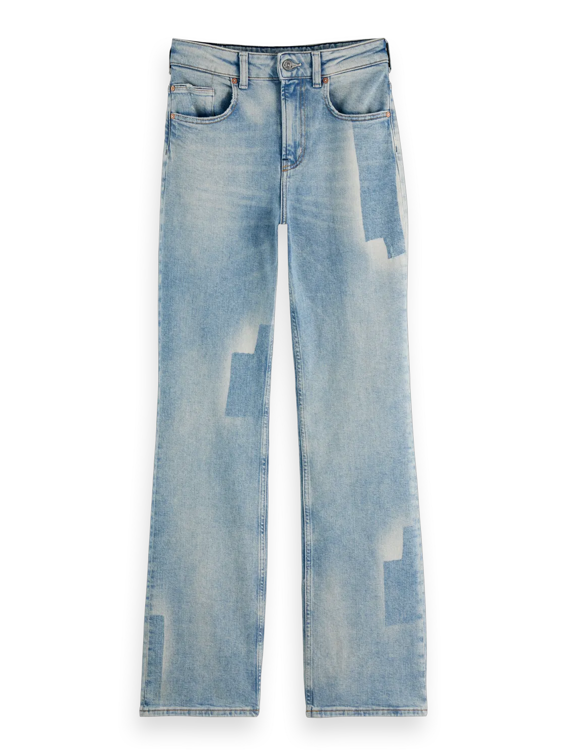 The Glow Bootcut Jeans — Art From The Heart