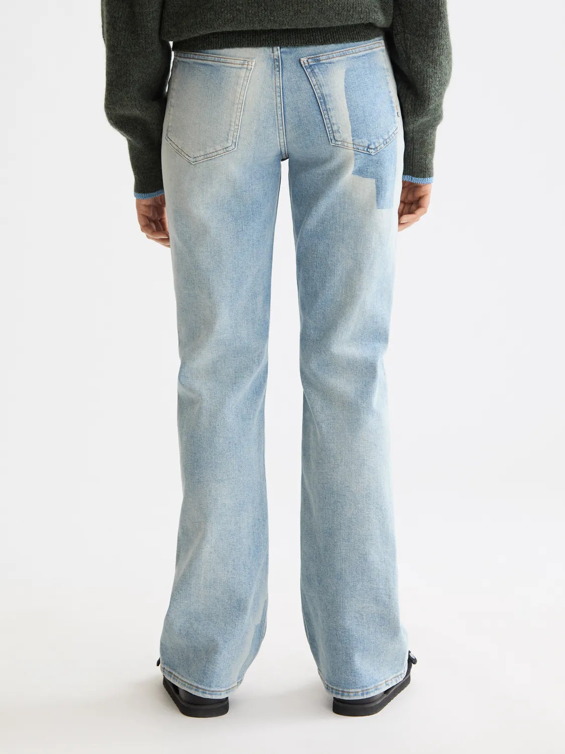 The Glow Bootcut Jeans — Art From The Heart