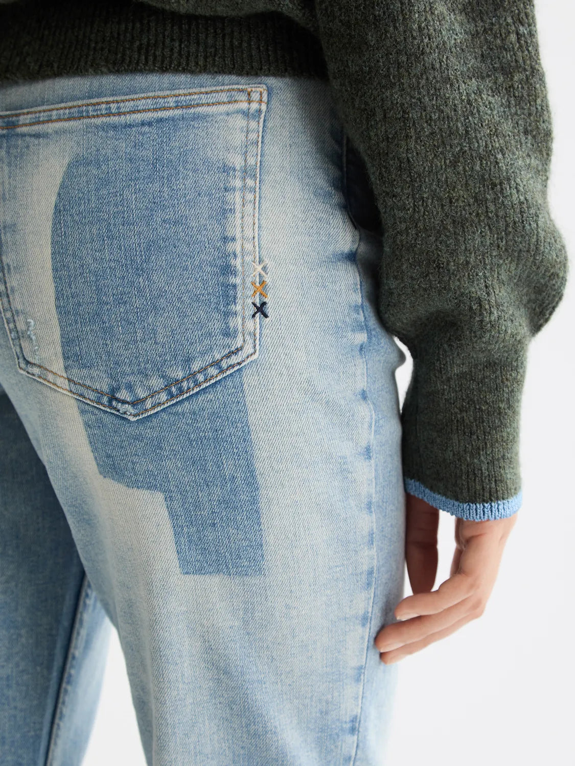The Glow Bootcut Jeans — Art From The Heart