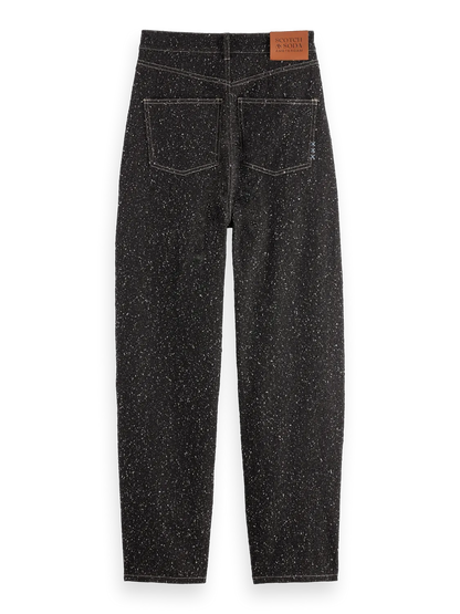 The Tide Balloon jeans — Black Snow