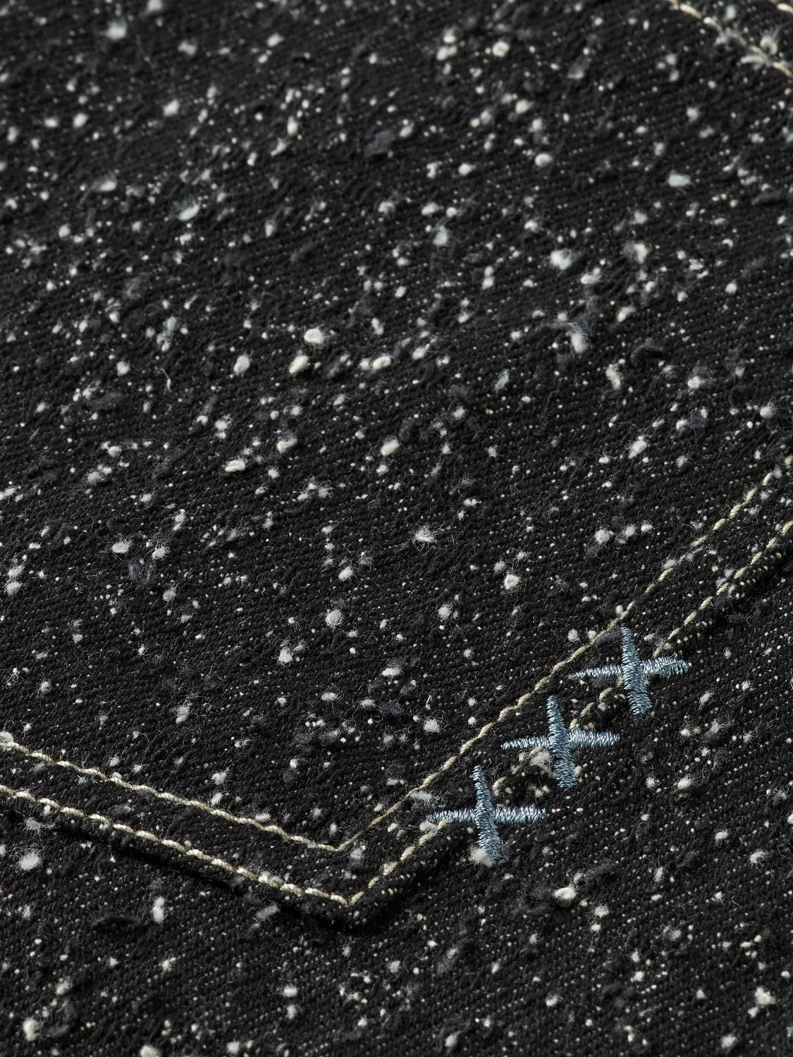 The Tide Balloon jeans — Black Snow