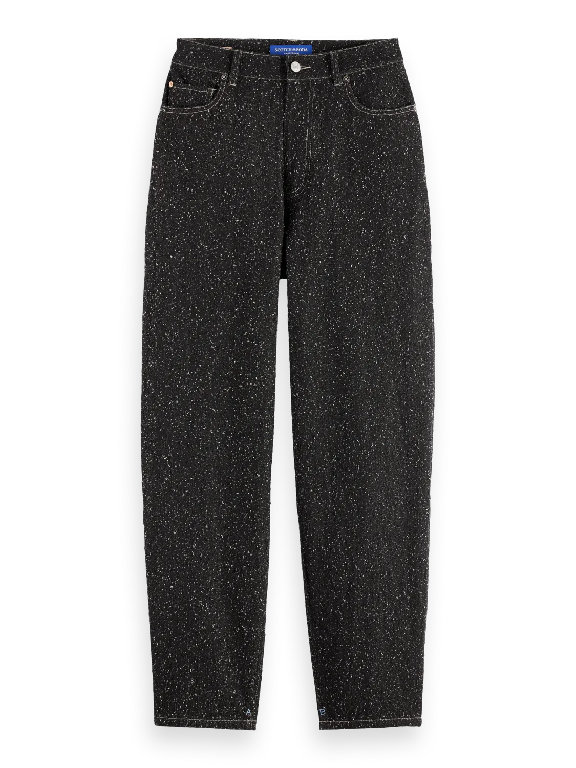 The Tide Balloon jeans — Black Snow