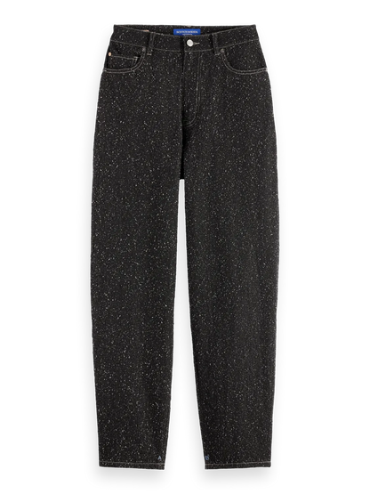The Tide Balloon jeans — Black Snow
