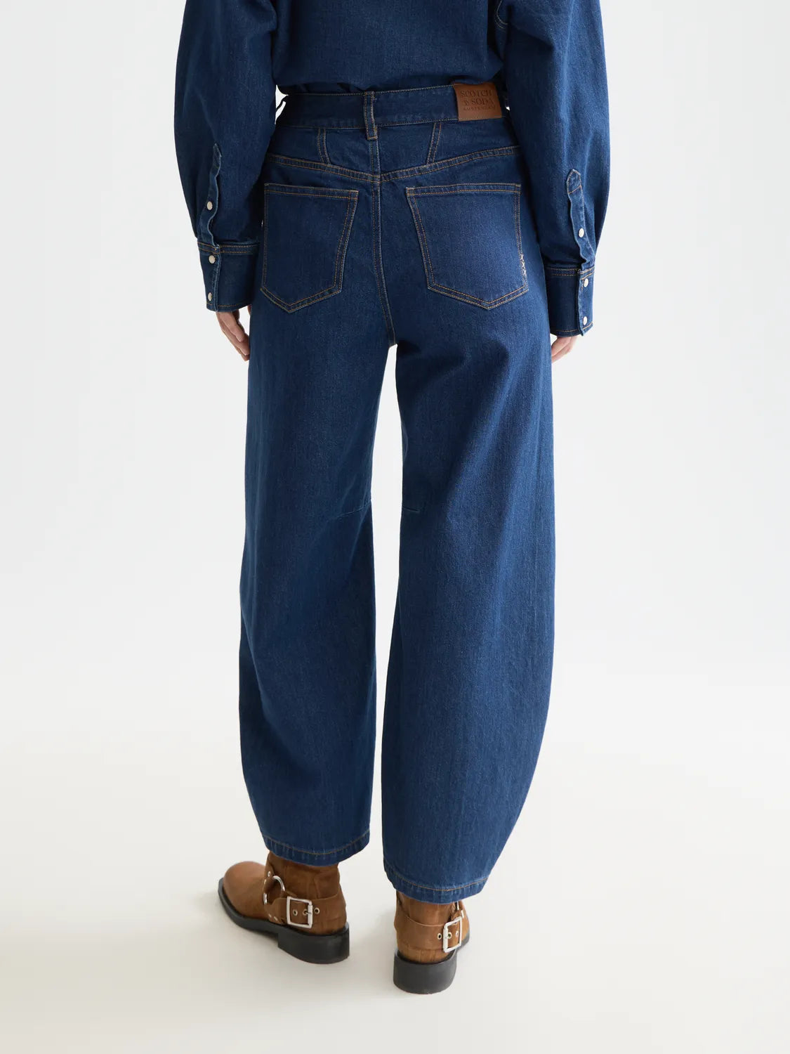 The Loop High Rise Barrel Jeans
