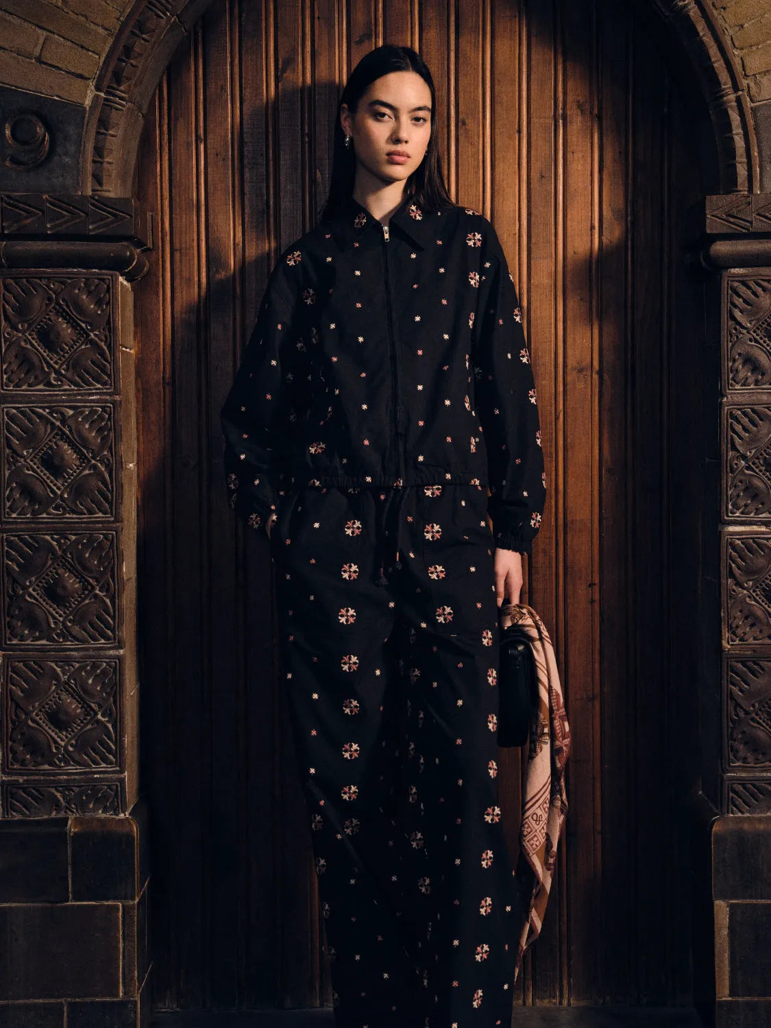 Embroidered Cotton Jacket