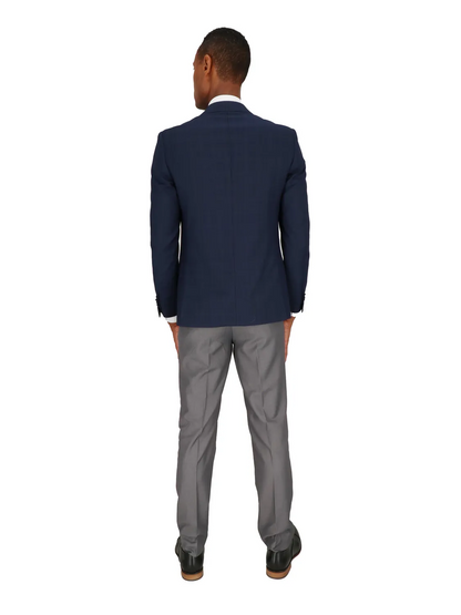 Two Button Notch Lapel Slim Fit Sportscoat