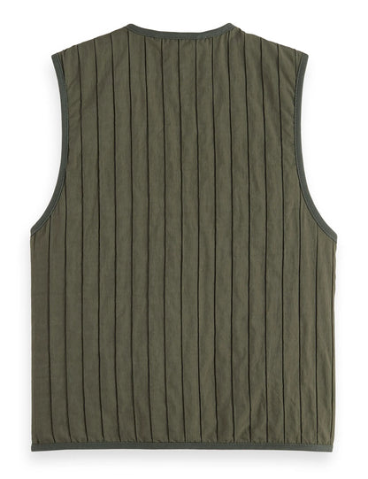 Girls' Patchwork gilet