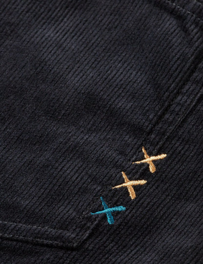 The Zee straight pants in coloured corduroy