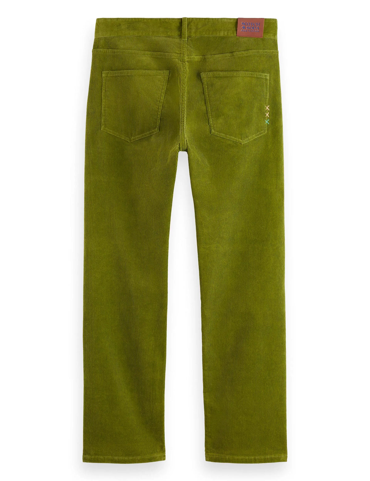 The Zee straight jeans in coloured corduroy
