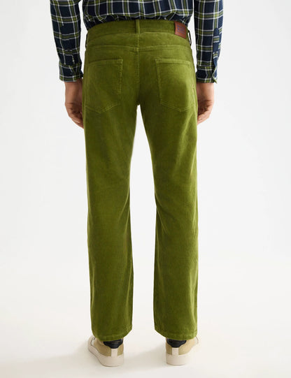The Zee straight jeans in coloured corduroy
