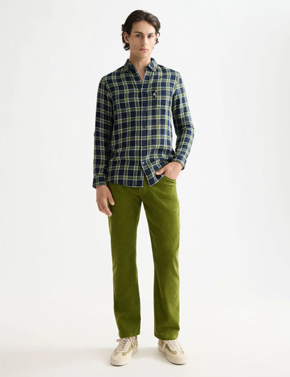 The Zee straight jeans in coloured corduroy