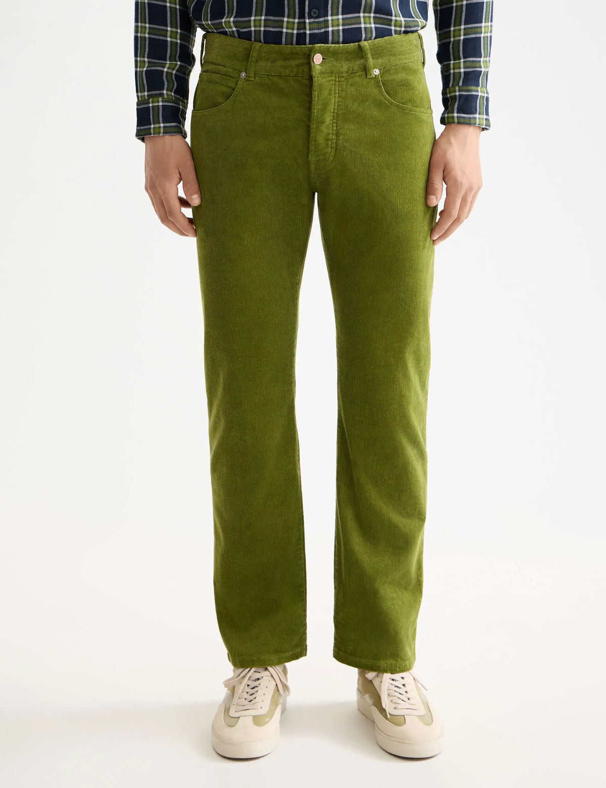 The Zee straight jeans in coloured corduroy