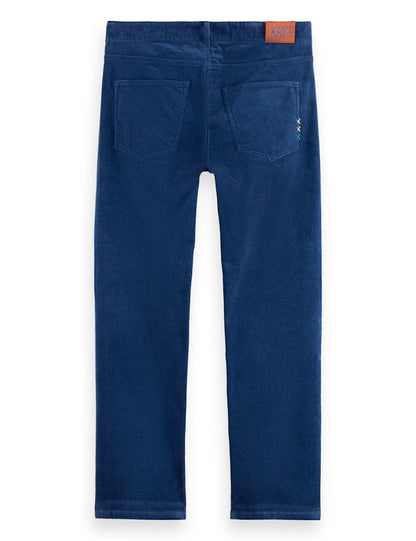 The Zee straight jeans in coloured corduroy