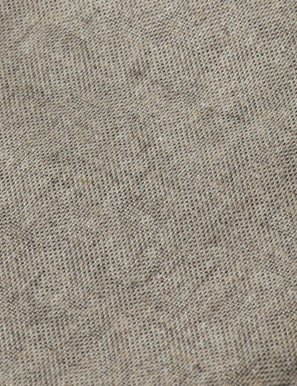 Unconstructed melange jersey relaxed fit blazer