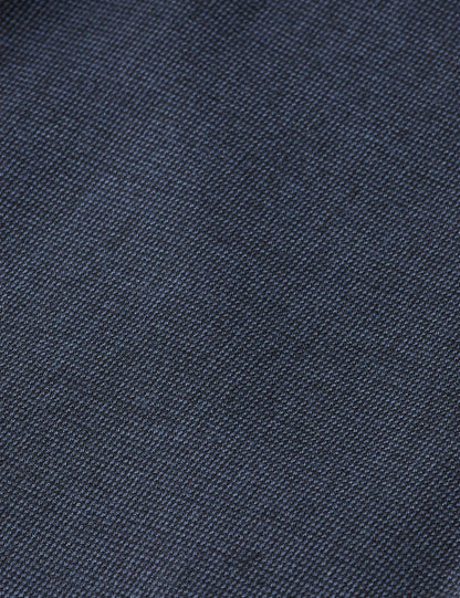 Yarn-dyed cool wool-blend baggy fit chino