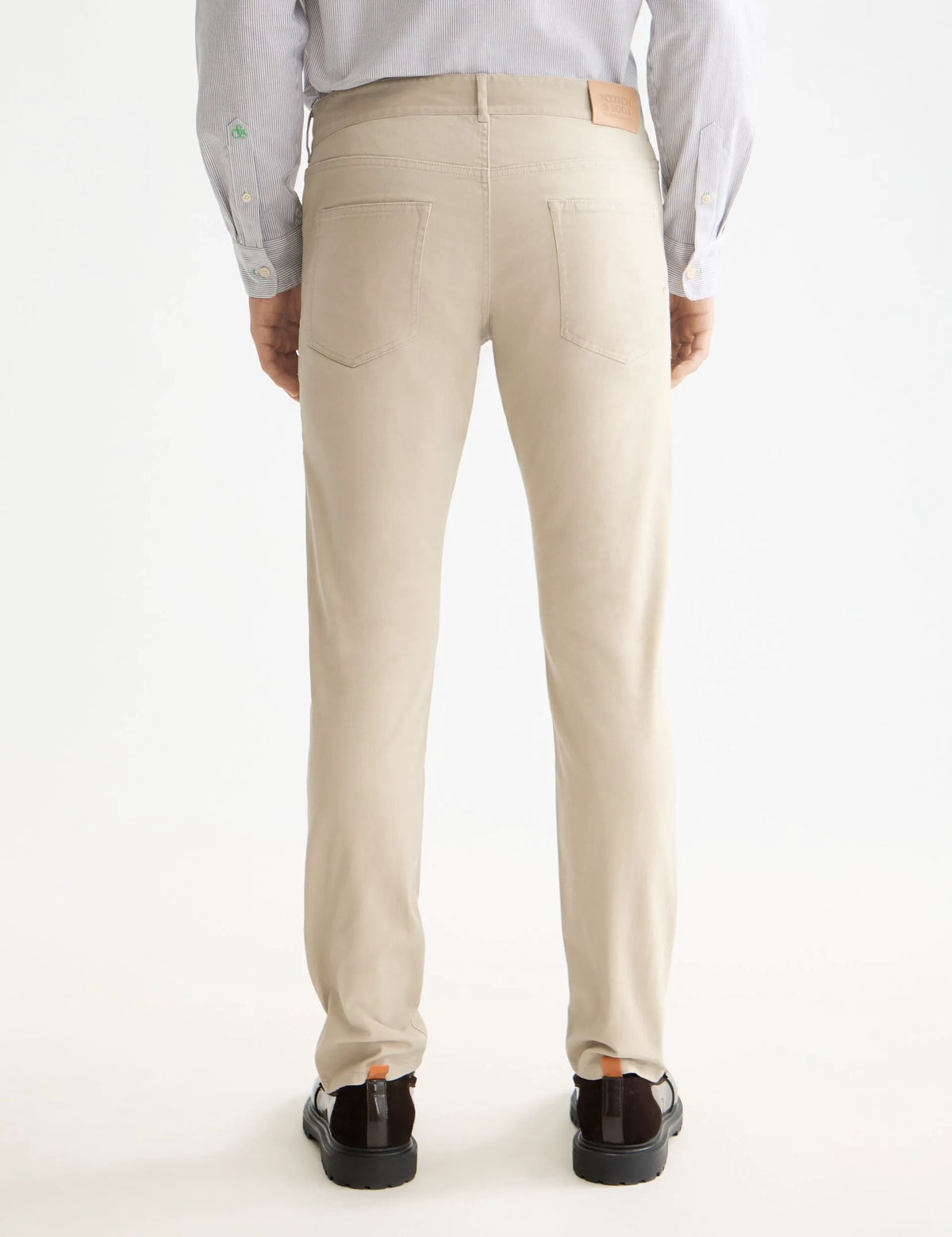 Ralston- cotton-blend twill regular slim fit 5-pocket pant