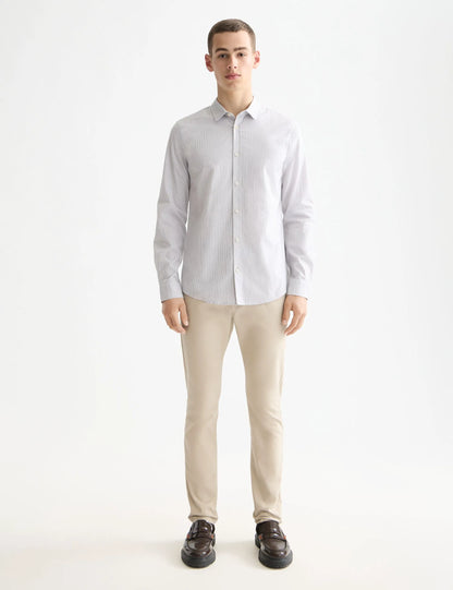 Ralston- cotton-blend twill regular slim fit 5-pocket pant
