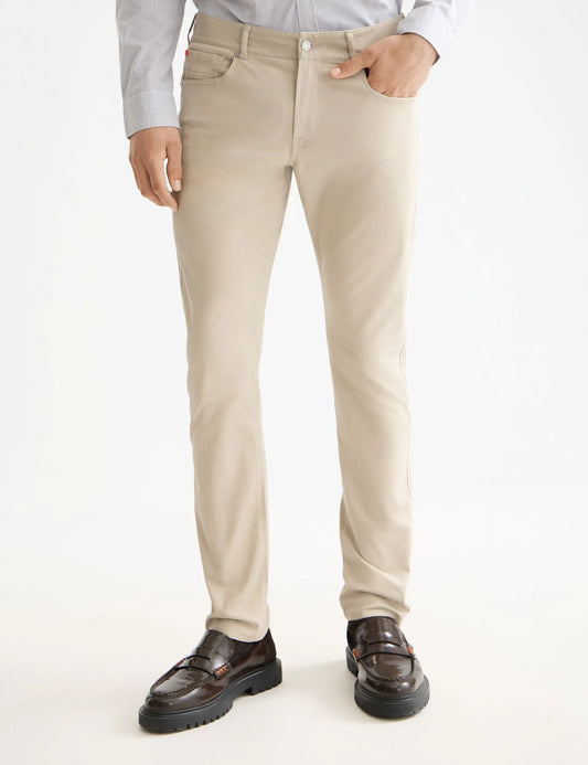 Ralston- cotton-blend twill regular slim fit 5-pocket pant