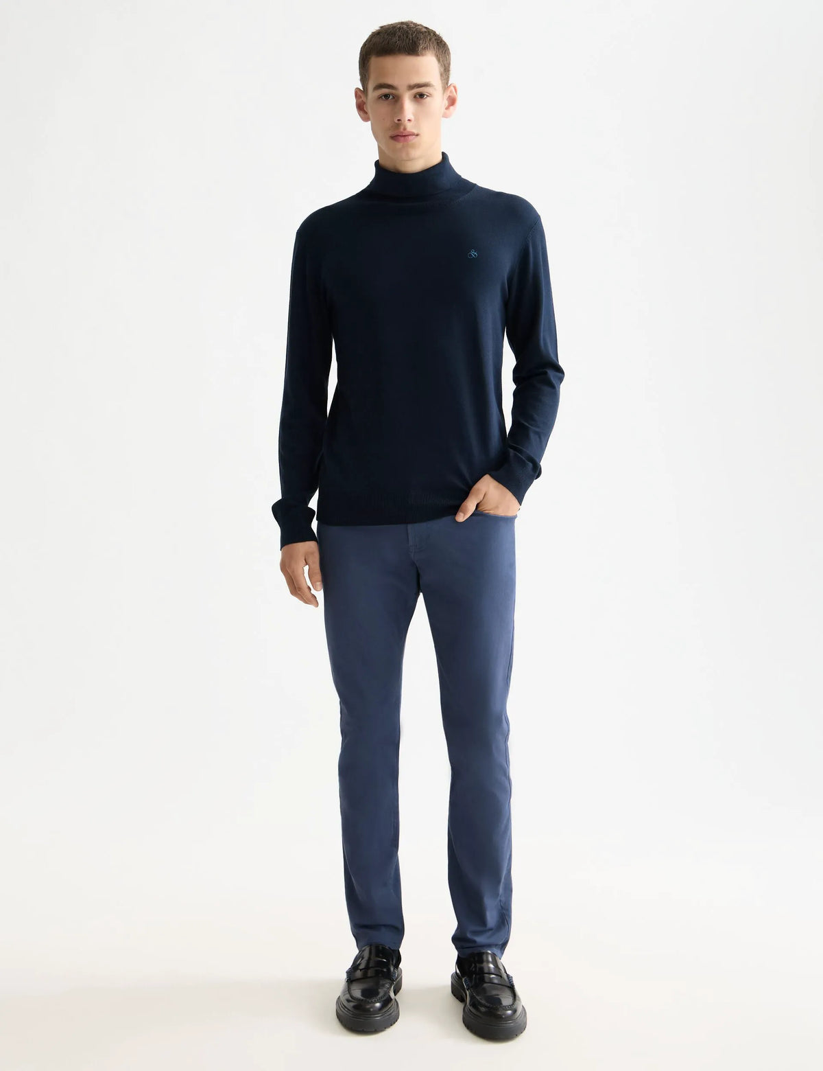 Ralston - cotton-blend twill regular slim fit 5-pocket pant