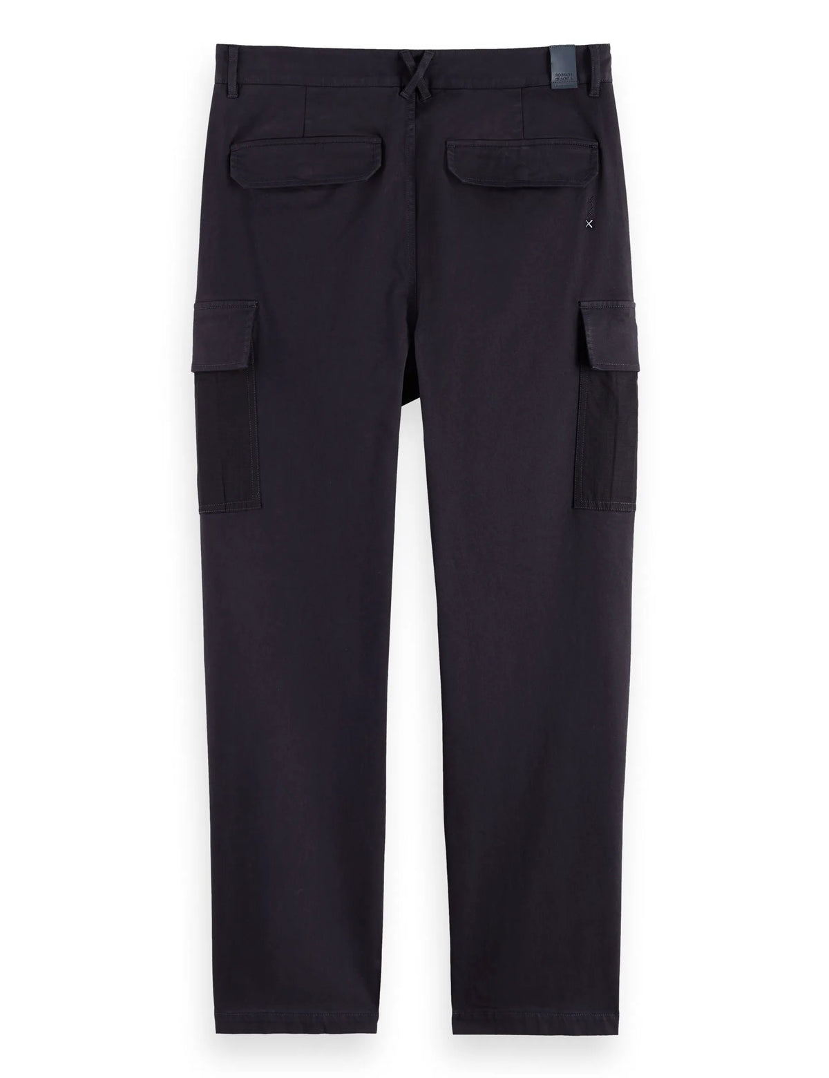 Harper- Garment-dyed cotton blend loose tapered cargo