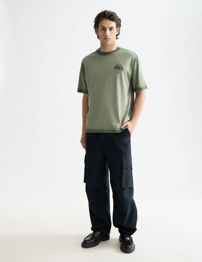 Daze - nylon-blend ribstop wide fit cargo