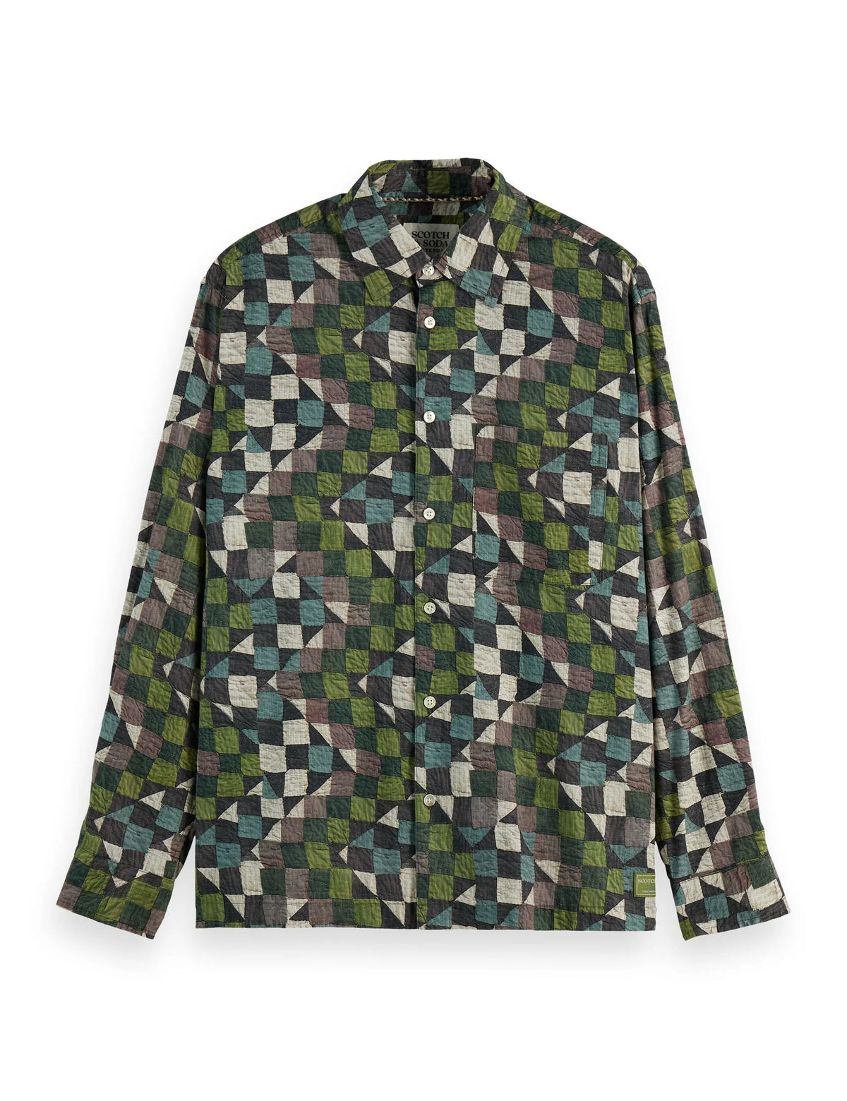 Printed relaxed-fit shirt