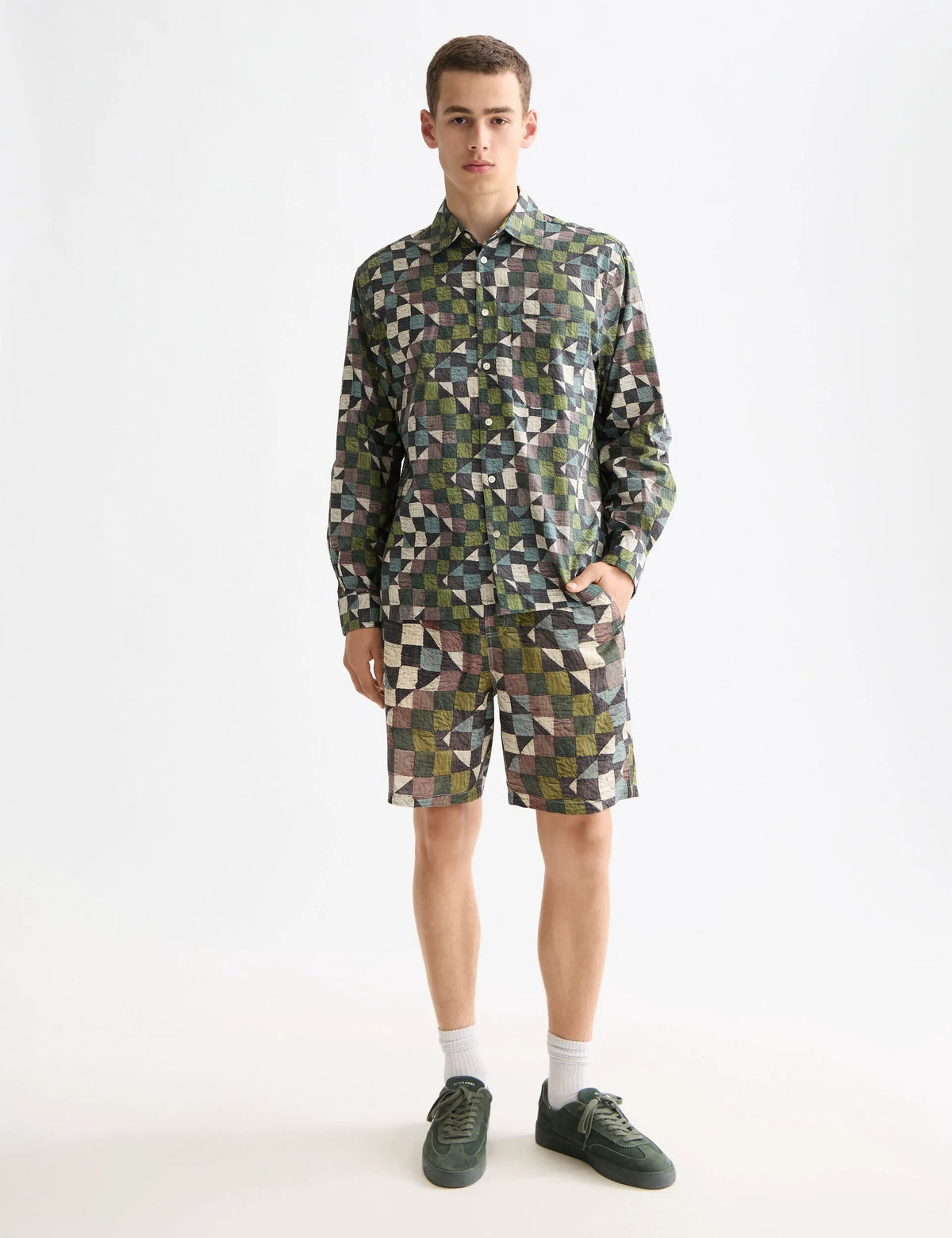 Printed relaxed-fit shirt