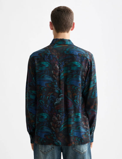 Printed relaxed-fit shirt