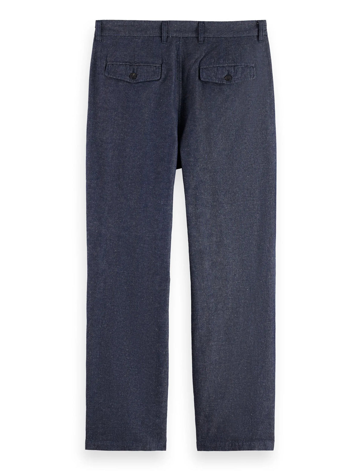 Otis - Cotton linen twill relaxed straight fit chino