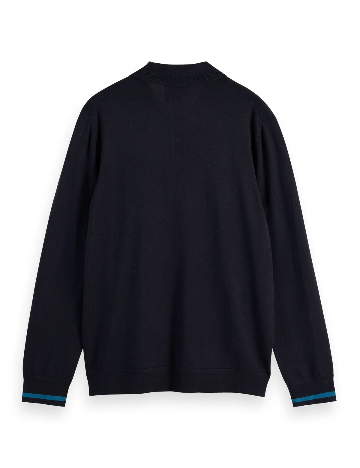 Ecovero Blend Knitted Long Sleeve Polo