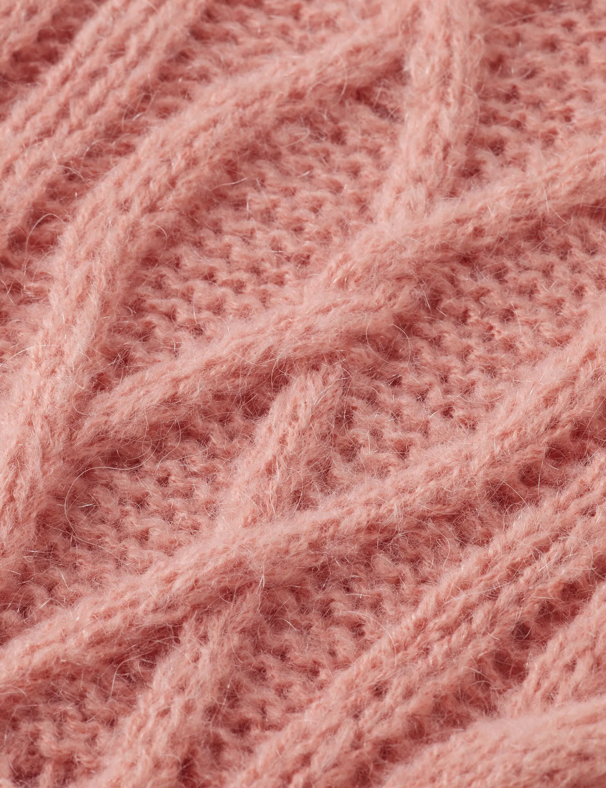 Cable stitch spencer