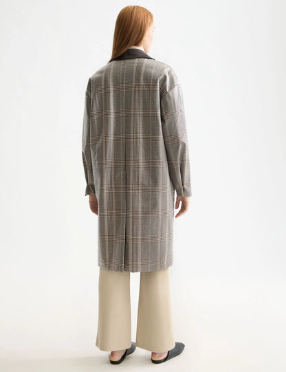 Coated raincoat