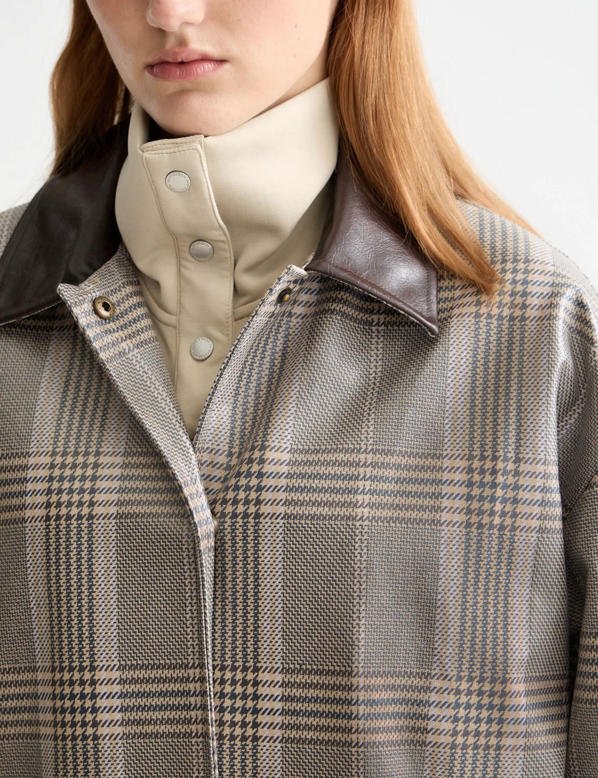 Coated raincoat