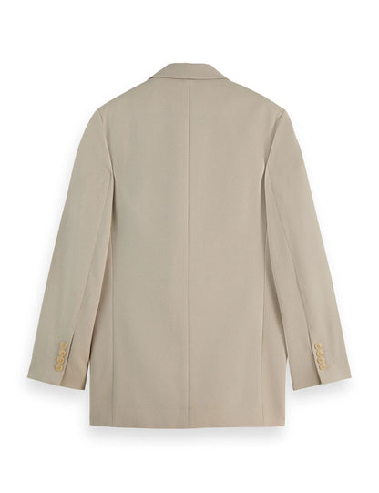 Gabardine single breasted Blazer