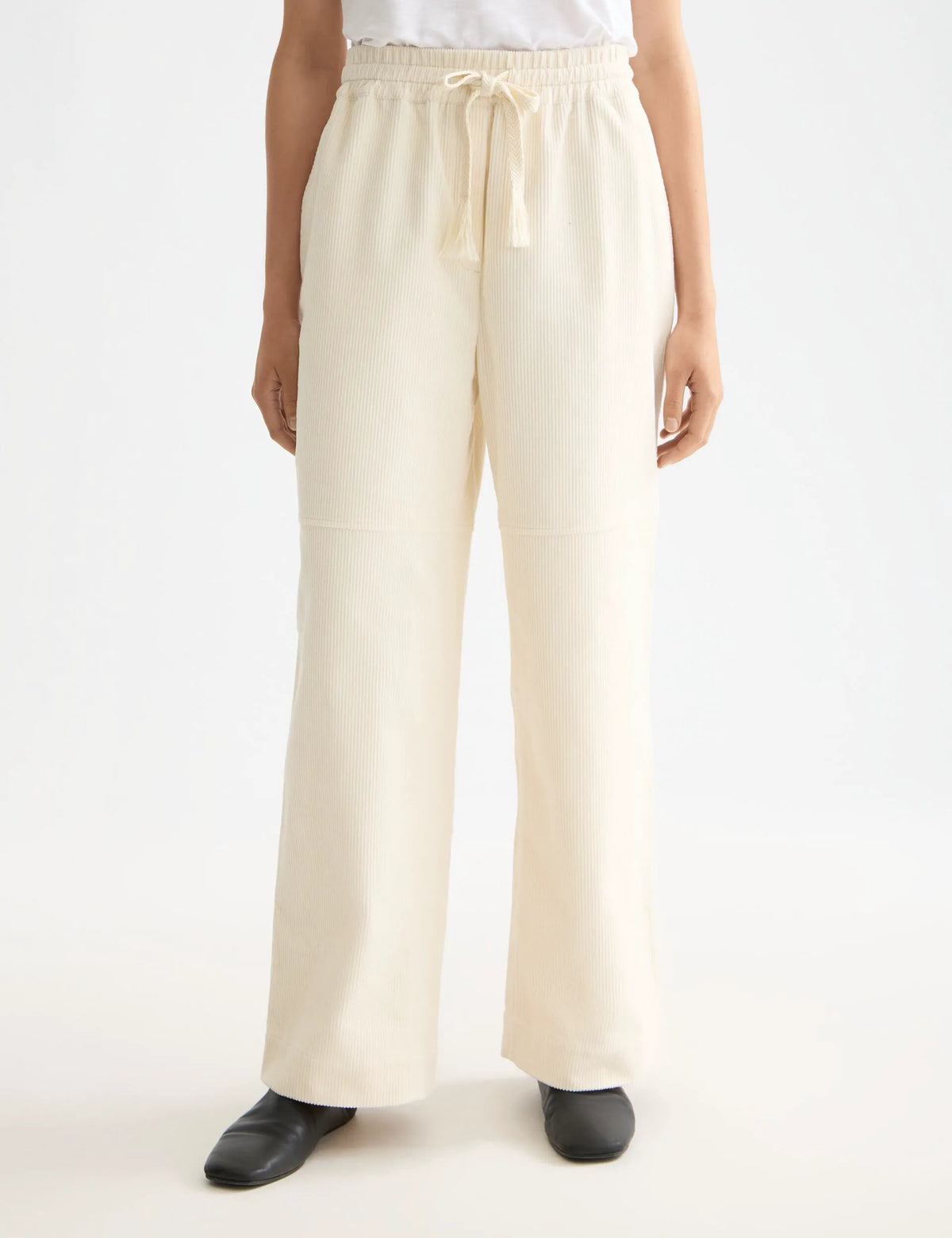 Noa high-rise wide-leg pull on pant