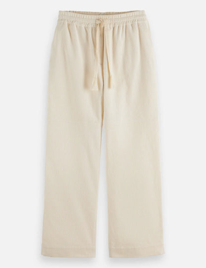 Noa high-rise wide-leg pull on pant