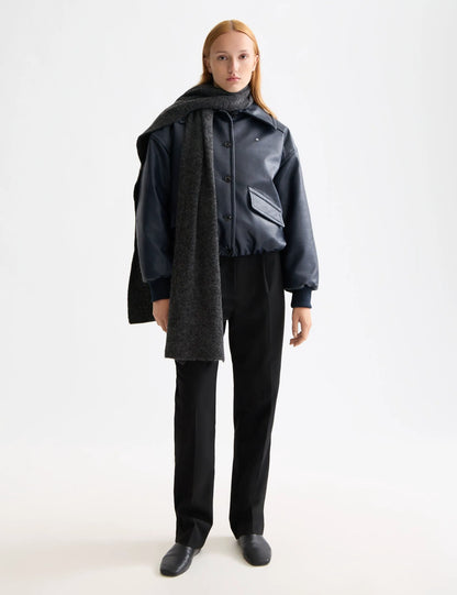 Robyn high rise relaxed gabardine tapered pant