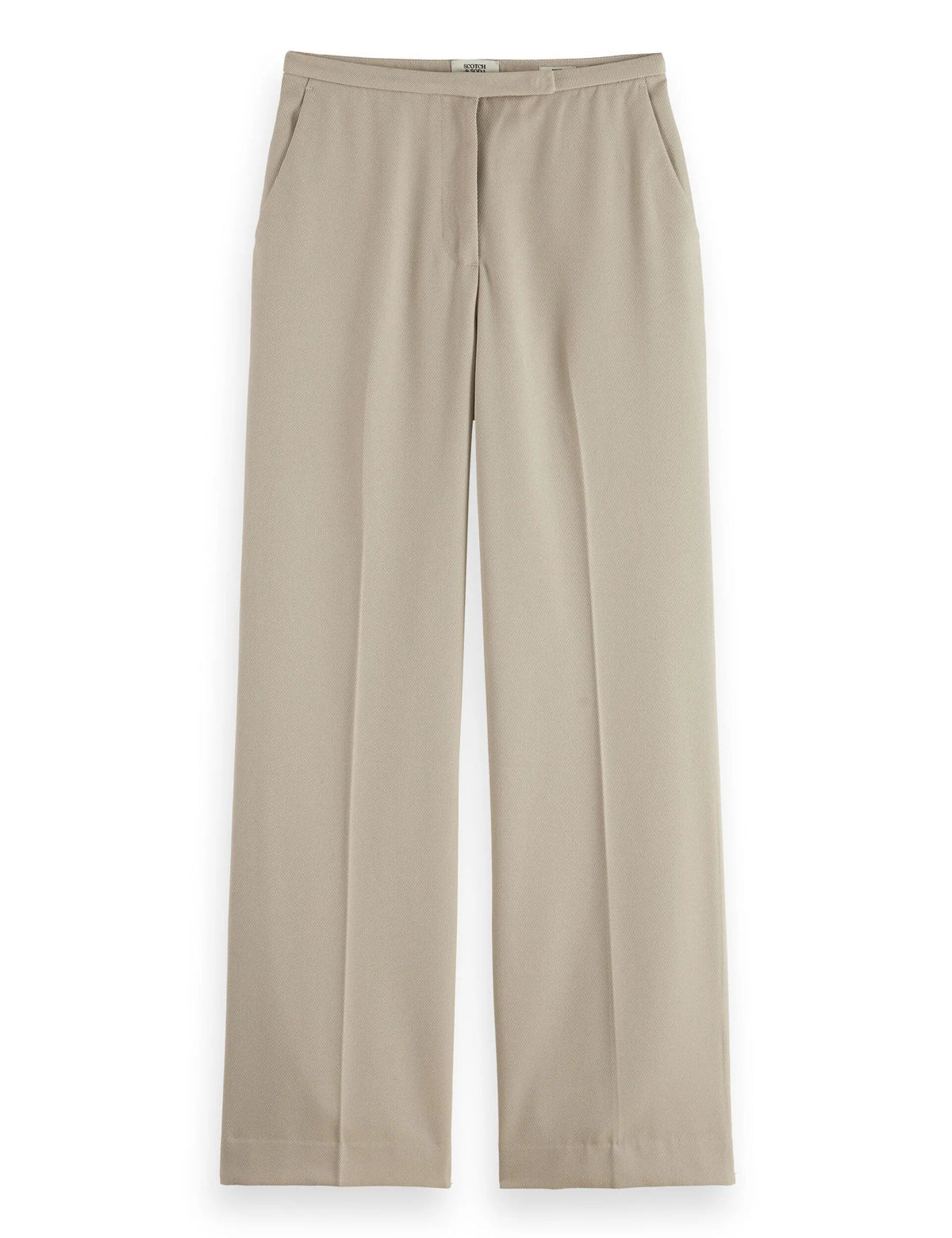 Edie - high rise wide leg gabardine pant