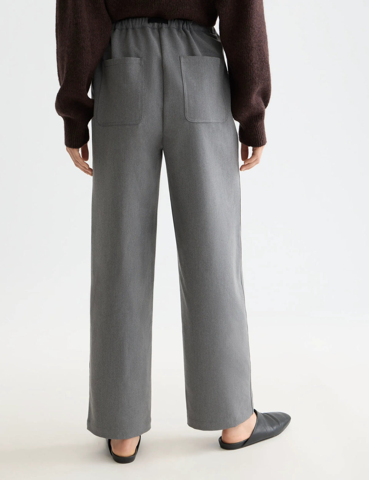 Ezra - High rise drawstring pant
