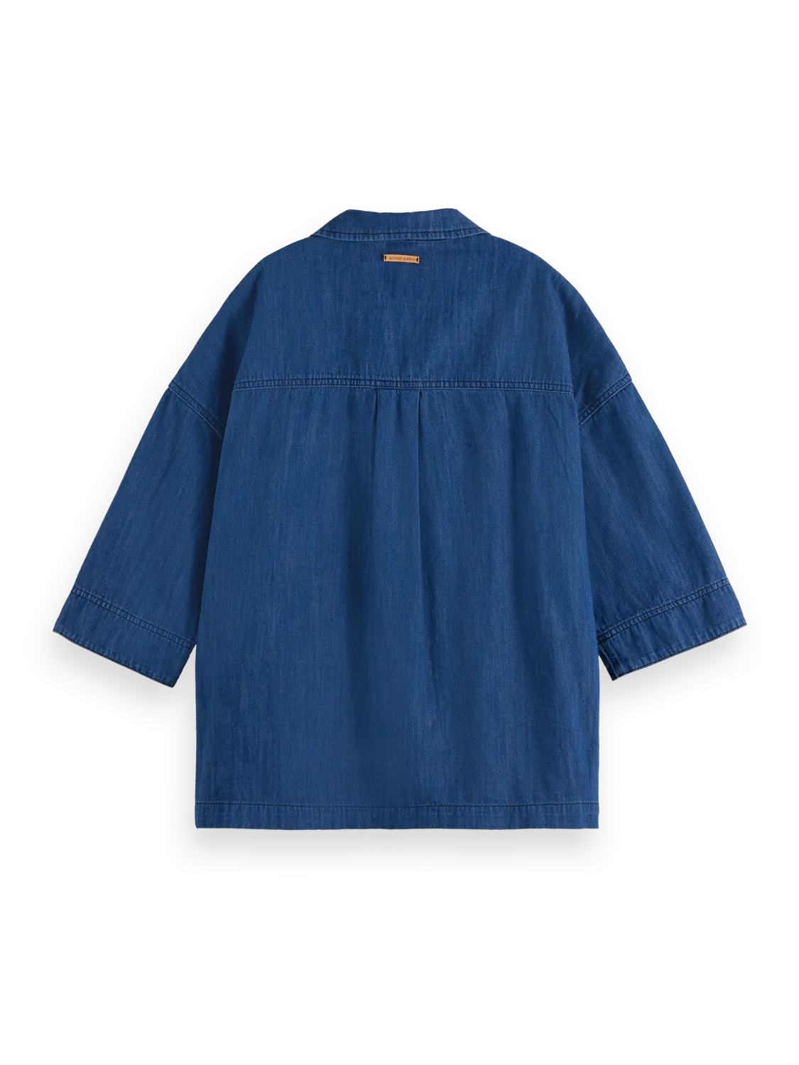 Lightweight Denim Popover Shirt