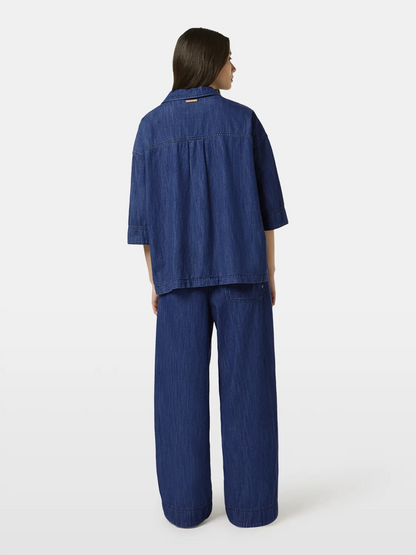 Lightweight Denim Popover Shirt