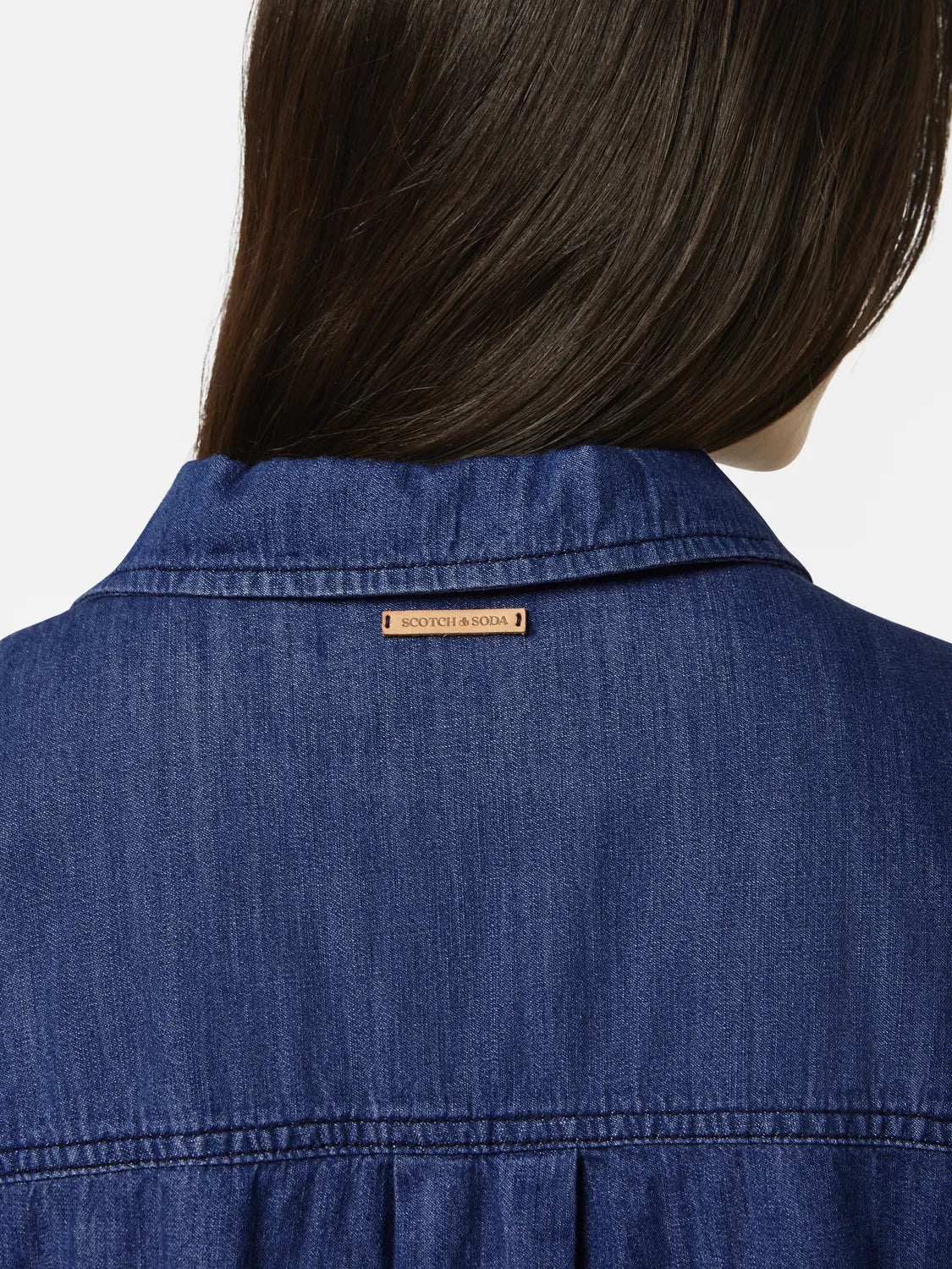 Lightweight Denim Popover Shirt