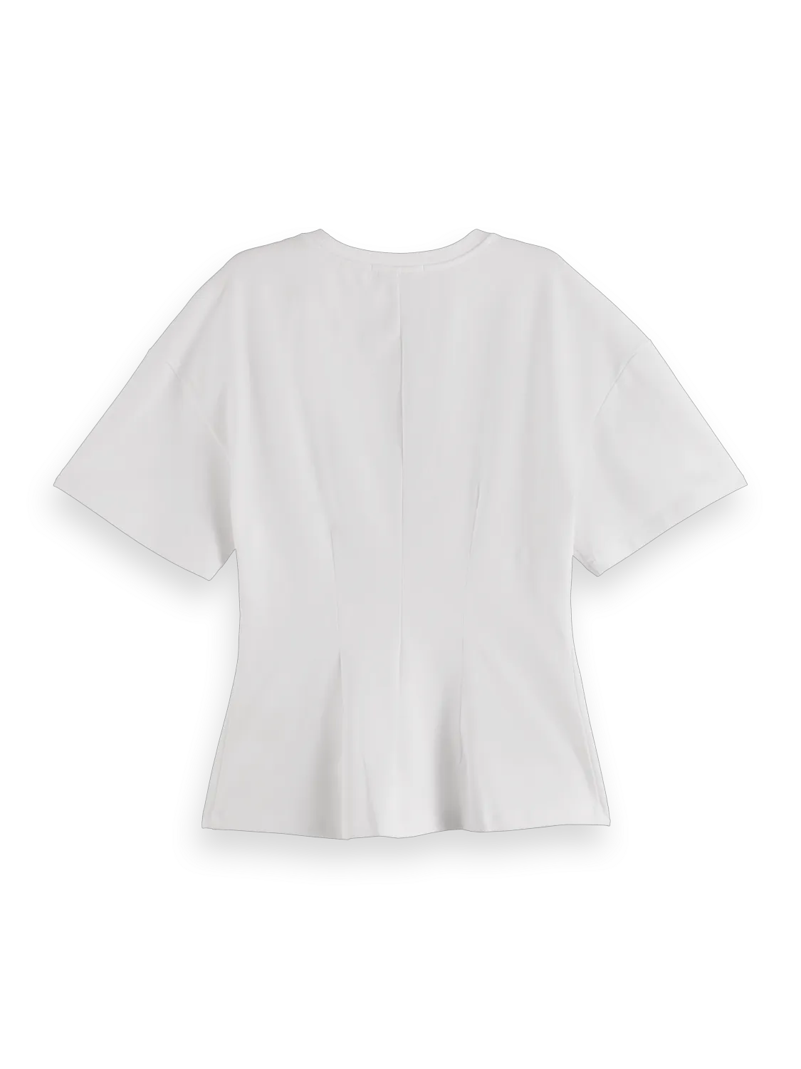 Fitted Short Sleeve Printed Artwork T-Shirt