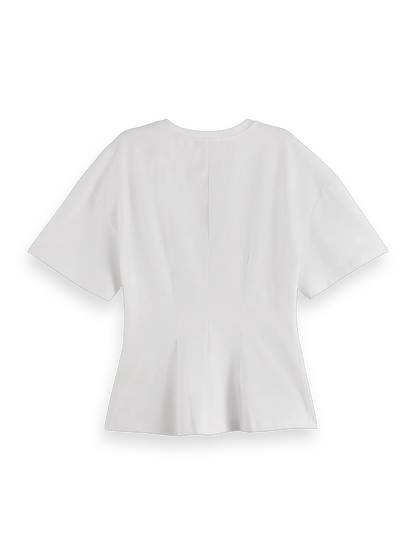 Fitted Short Sleeve Printed Artwork T-Shirt