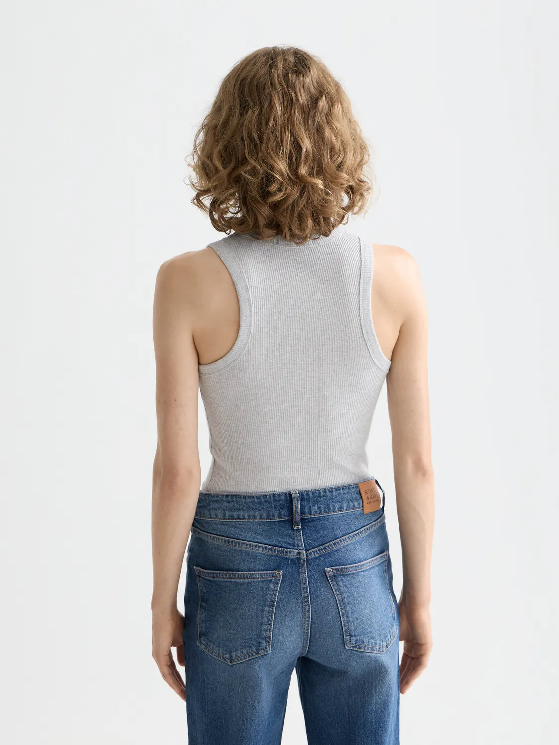 Essentials — Ribbed Racer Tank